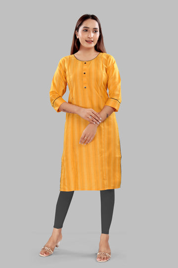 Sunshine Glow Straight Maternity Kurti