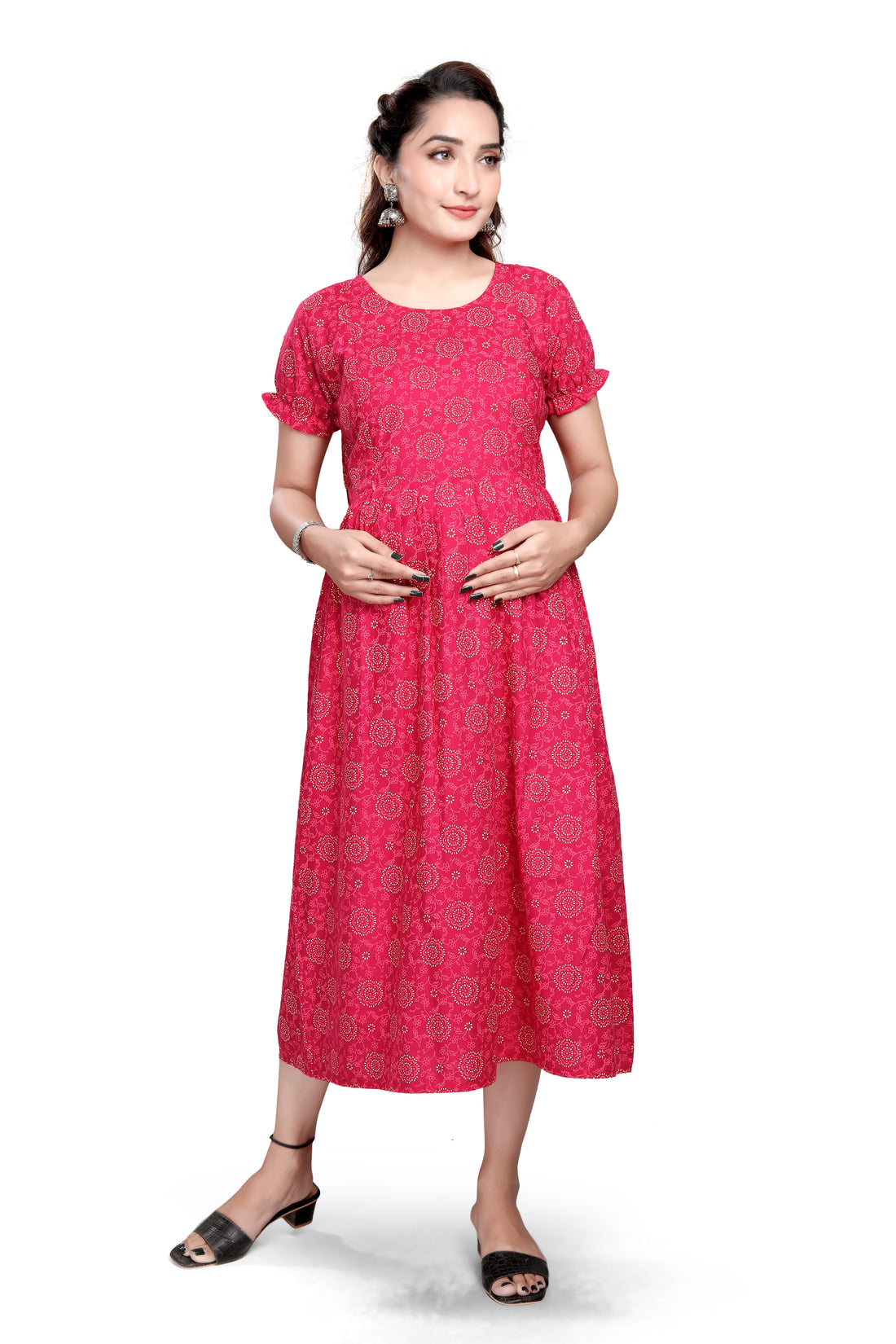 Elegant Printed Cotton Kurti